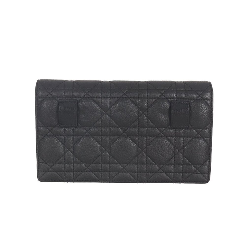 ♥️Dior Caro Black Leather Crossbody Handbag♥️ - Picture 6 of 15